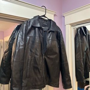 Perry Ellis Leather jacket, medium